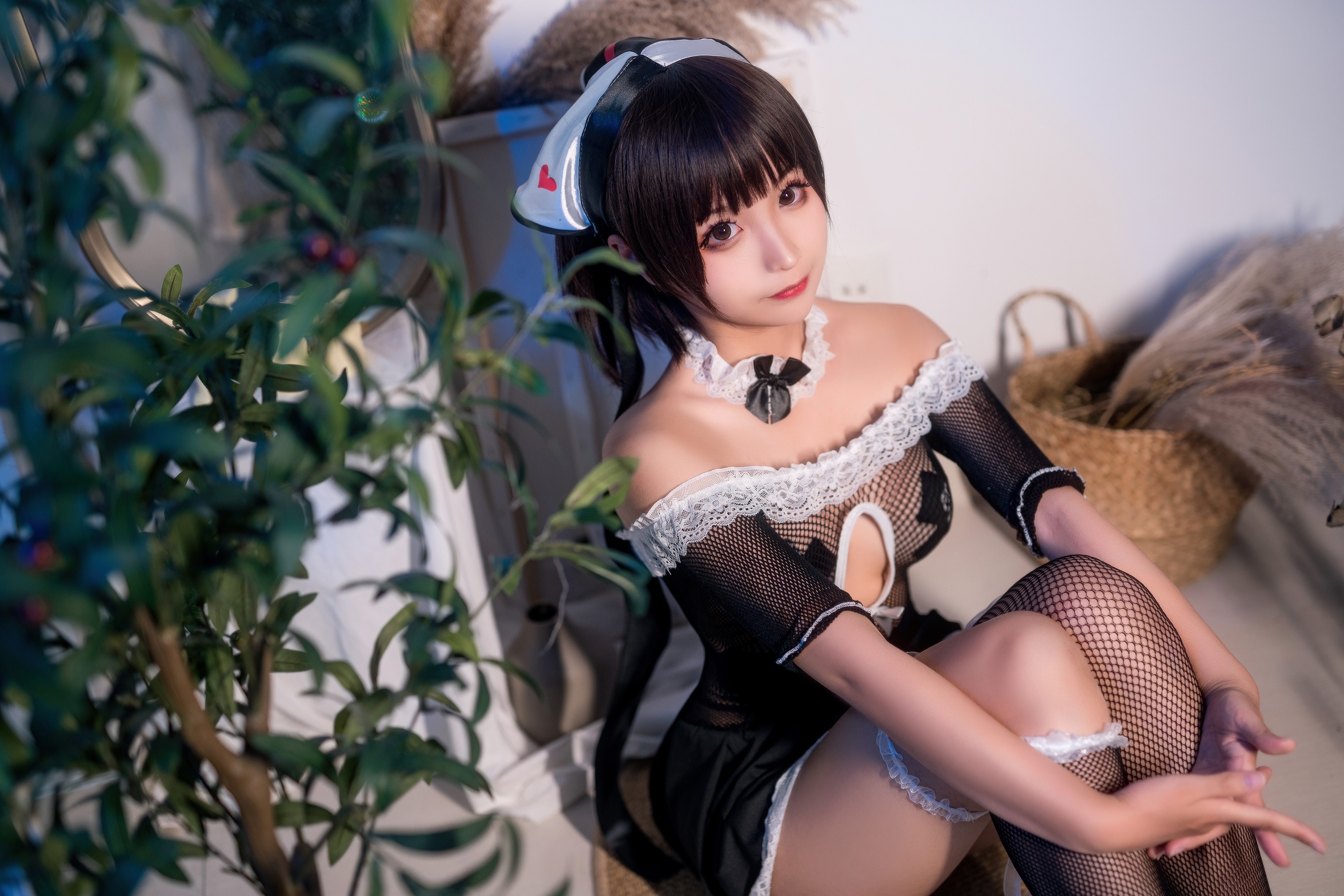 图片[1]-蠢沫沫 – NO.025 黑白女仆[37P]-XikXak